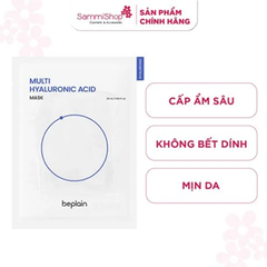 [date 2/26] Beplain Mặt nạ dưỡng da Multi Hyaluronic Acid Mask 25ml
