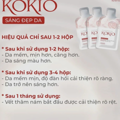 Kokio Collagen sáng đẹp da hộp 10 gói x 20ml