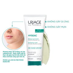 Uriage Mặt nạ Hyséac Masque Gommant 100ml