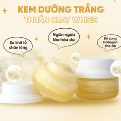 Whisis So Kem dưỡng trắng da thuần chay Repairing Vegan Whitening Cream 55g