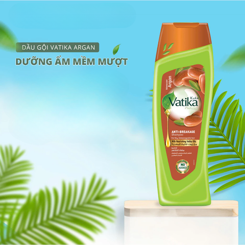 Vatika Naturals Dầu gội Moroccan Argan Antibreakage