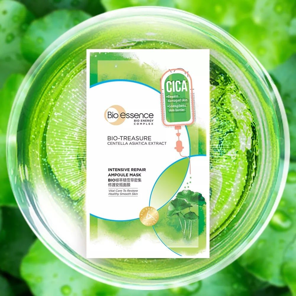 Bio-essence Mặt nạ Bio-Treasure Centella Asiatica Extract Intensive Repair Ampoule Mask 20ml