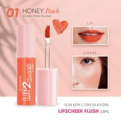 Silkygirl Son kem lì Lip2check Flush 3.8ml