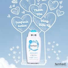 Dung dịch vệ sinh phụ nữ  Femfresh Active Fresh Wash 250ml