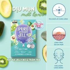 Sexylook Mặt nạ giấy Pure Avocado Cooling Cool Jelly Mask 38ml