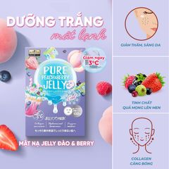 Sexylook Mặt nạ giấy Pure Peach & Berry Brightening Cool Jelly Mask 38ml