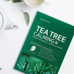 Some By Mi Mặt nạ giấy 30 Days Tea Tree Calming Glow Luminous Ampoule Mask 25g