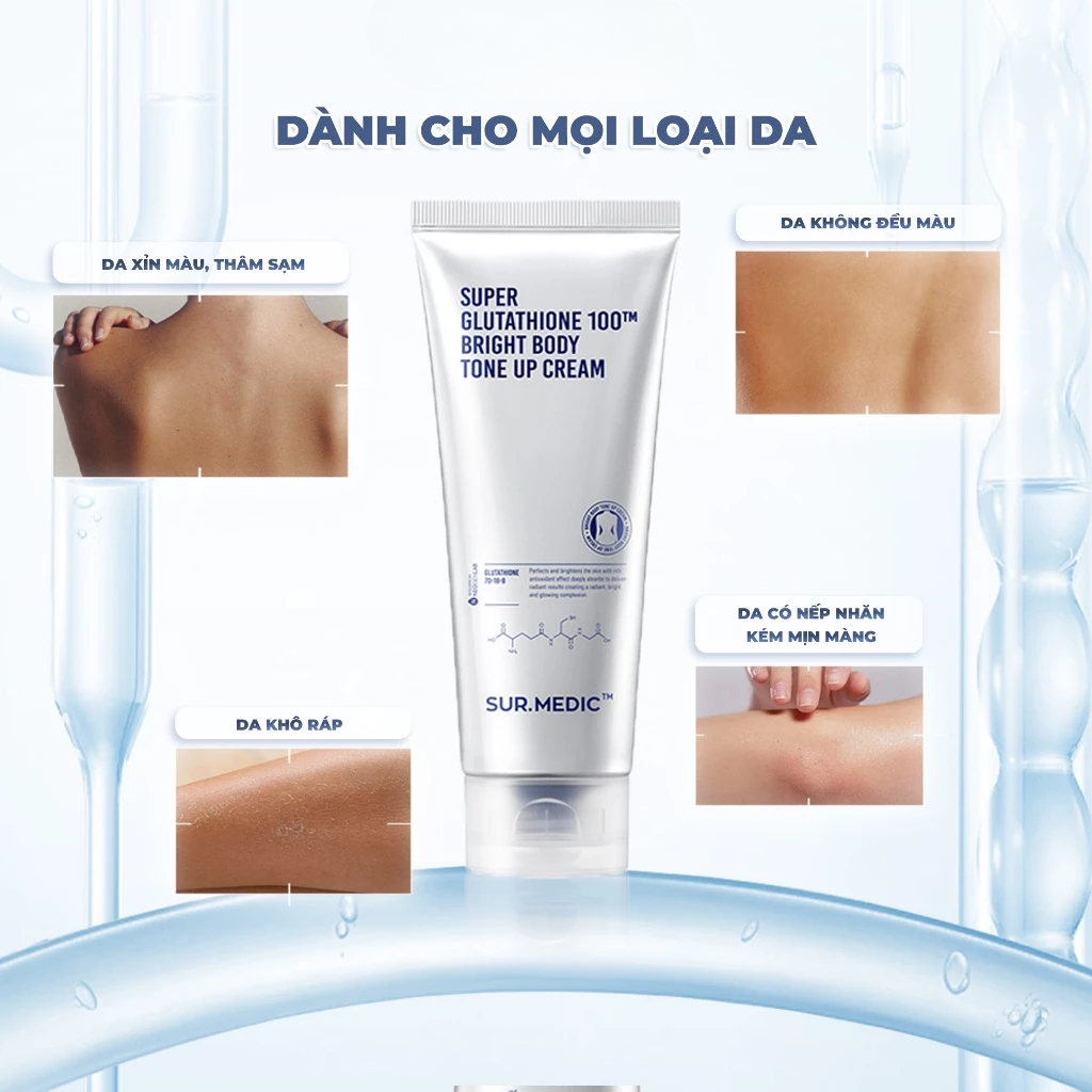 sur.medic super glutathione 100 bright tone up cream Glutathione rich food hi-res stock photography and images main image 0