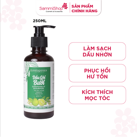 Dầu gội bưởi Milaganics 250ml