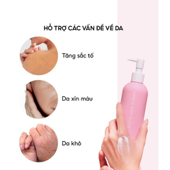 Grace And Glow Sữa dưỡng thể sáng da Black Opium Bright & Glow Body Serum 300ml