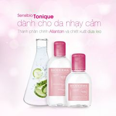 Bioderma Nước hoa hồng Sensibio Tonique 250ml