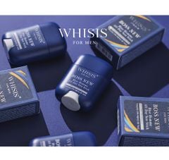 Whisis Thanh lăn chống nắng For Men Boss New Blue Homme All Day Sun Stick 18g