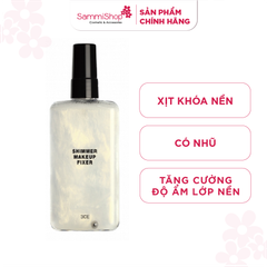 3CE Xịt khóa nền Shimmer Makeup Fixer 95ml