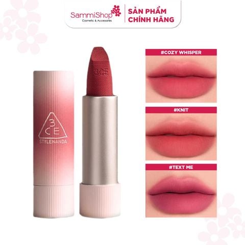 3ce Son thỏi Cashmerehug Lipstick
