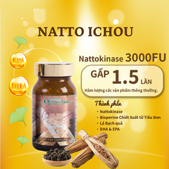 Genki Fami Thực phẩm bảo vệ sức khỏe Nattoichou 90 viên