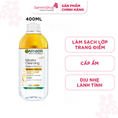 Garnier Nước tẩy trang  Micellar Oil - Infused Cleansing Water