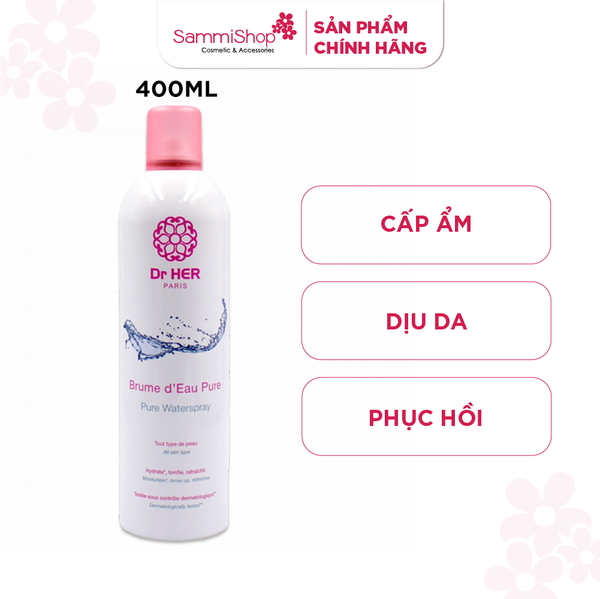 Dr Her Xịt khoáng Water 400ml