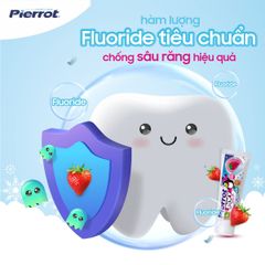 Pierrot Kem đánh răng Piwy Strawberry Gel Dentaire 75ml