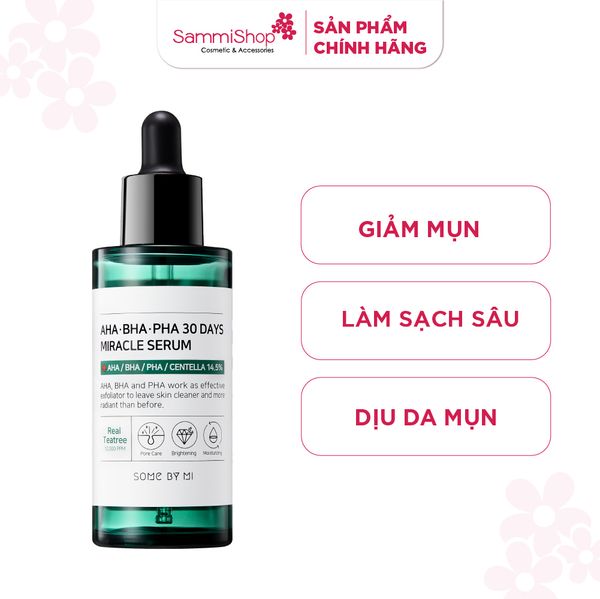 Some By Mi Tinh chất AHA-BHA-PHA 30 Days Miracle Serum 50ml (IP04)