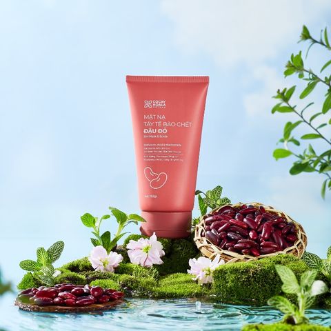 Cocayhoala Mặt nạ tẩy tế bào chết Đậu Đỏ 150g