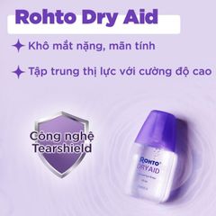 Rohto Dung dịch nhỏ mắt Dry Aid 10ml