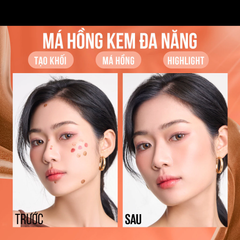 Maybelline Má hồng kem Sunkisser Blush 4.7ml