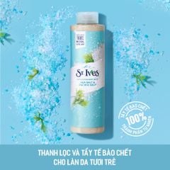 Sữa tắm ST.IVES SEA SALT & PACIFIC KELP muối biển 650ml