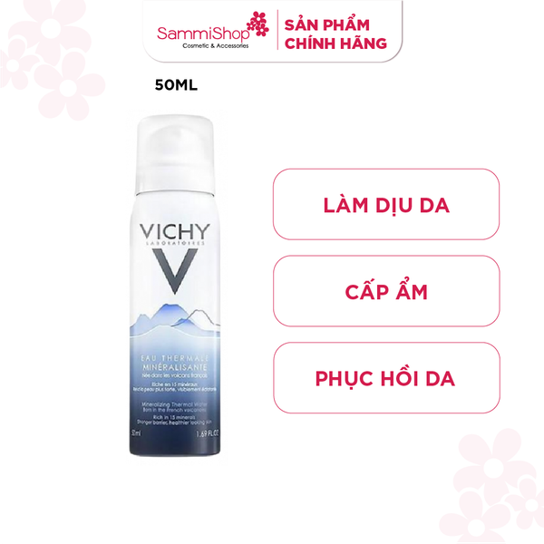 Vichy Xịt Khoáng Thermal Spa Water 50ml