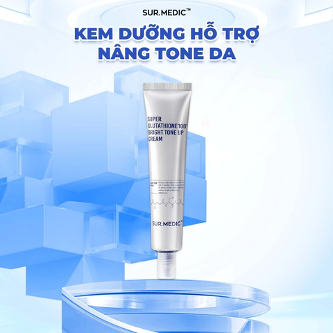 Sur.Medic+ Kem dưỡng Super Glutathione 1000Tm Enriched Cream 50ml