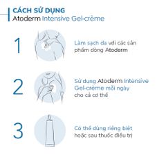 Bioderma Gel dưỡng ẩm Atoderm Intensive Gel Creme 500ml