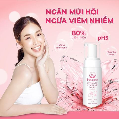 Newcare Dung dịch vệ sinh phụ nữ Intimate Feminine Wash 130ml