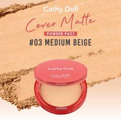 Cathy doll Phấn nền Cover mattle powder pact SPF 30 PA +++