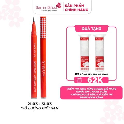 [21.03 - 31.03] Horus Kẻ mắt Water Proof Eyeliner ver 2