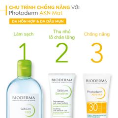 Bioderma Kem chống nắng Photoderm AKN MAT SPF30 40ml