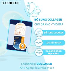 Foodaholic mặt nạ Collagen Anti Aging Essential Mask