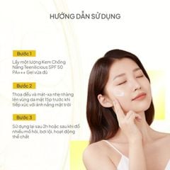 Teenilicious Gel chống nắng SPF 50 75g
