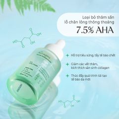 The Auragins Tinh chất tẩy tế bào chết AHA+BHA Gentle Peeling Serum 30ml