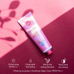 Kem chống nắng trắng da Cathy Doll L-glutathione Magic Cream SPF50 PA+++ 60mll