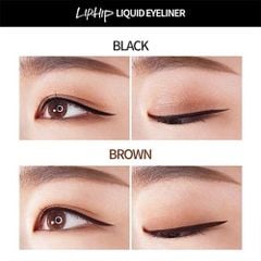 LipHip Bút Dạ Kẻ mắt Liquid Eyeliner 0.6g