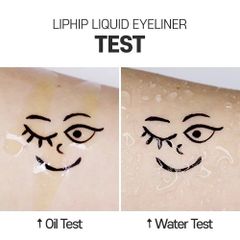 LipHip Bút Dạ Kẻ mắt Liquid Eyeliner 0.6g