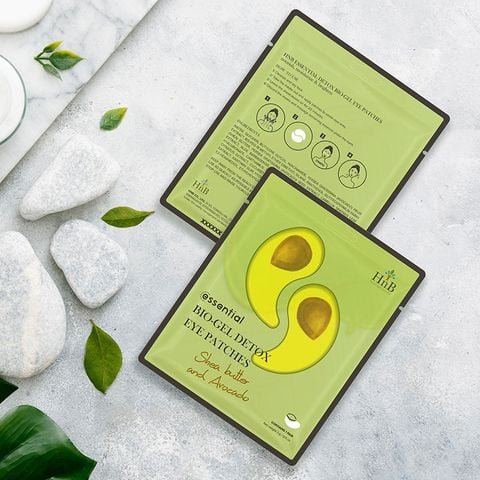 HNB Mặt nạ dưỡng da vùng mắt Essential Detox Bio-Gel Eye Patches