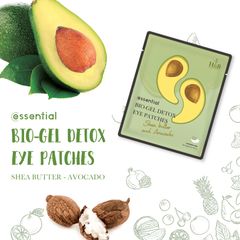 HNB Mặt nạ dưỡng da vùng mắt Essential Detox Bio-Gel Eye Patches