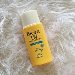 Biore Kem Chống Nắng UV Pefect Protect Milk Cool SPF50+/PA+++ 25ml