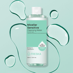 Freska Nước tẩy trang Micellar Sensitive Cleansing Water 400ml