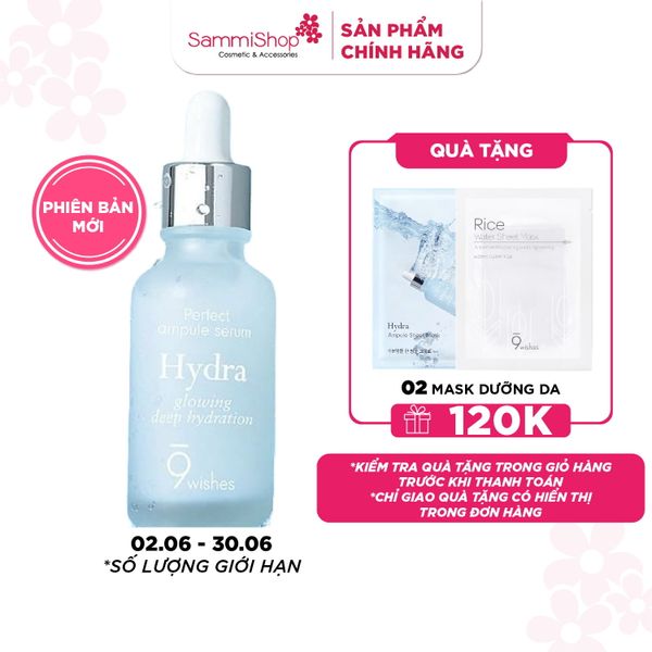 9 wishes Tinh chất Hydra Ampule II 30ml