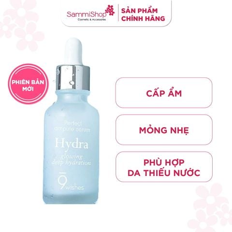 9 wishes Tinh chất Hydra Ampule II 30ml