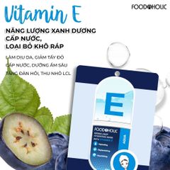 Foodaholic mặt nạ Derma with Vitamin