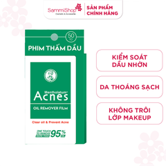 Acnes Phim thấm dầu Oil Remover Film 100 tờ