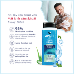 Apart Gel tắm Men Shower Gel 500ml