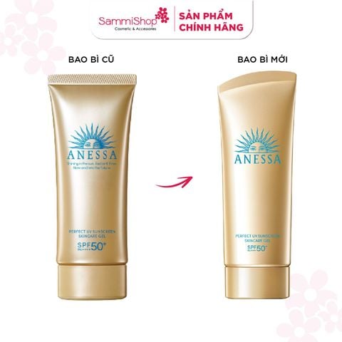Anessa Gel chống nắng dưỡng ẩm  Perfect UV Sunscreen Skincare Gel NA 90g ver 2